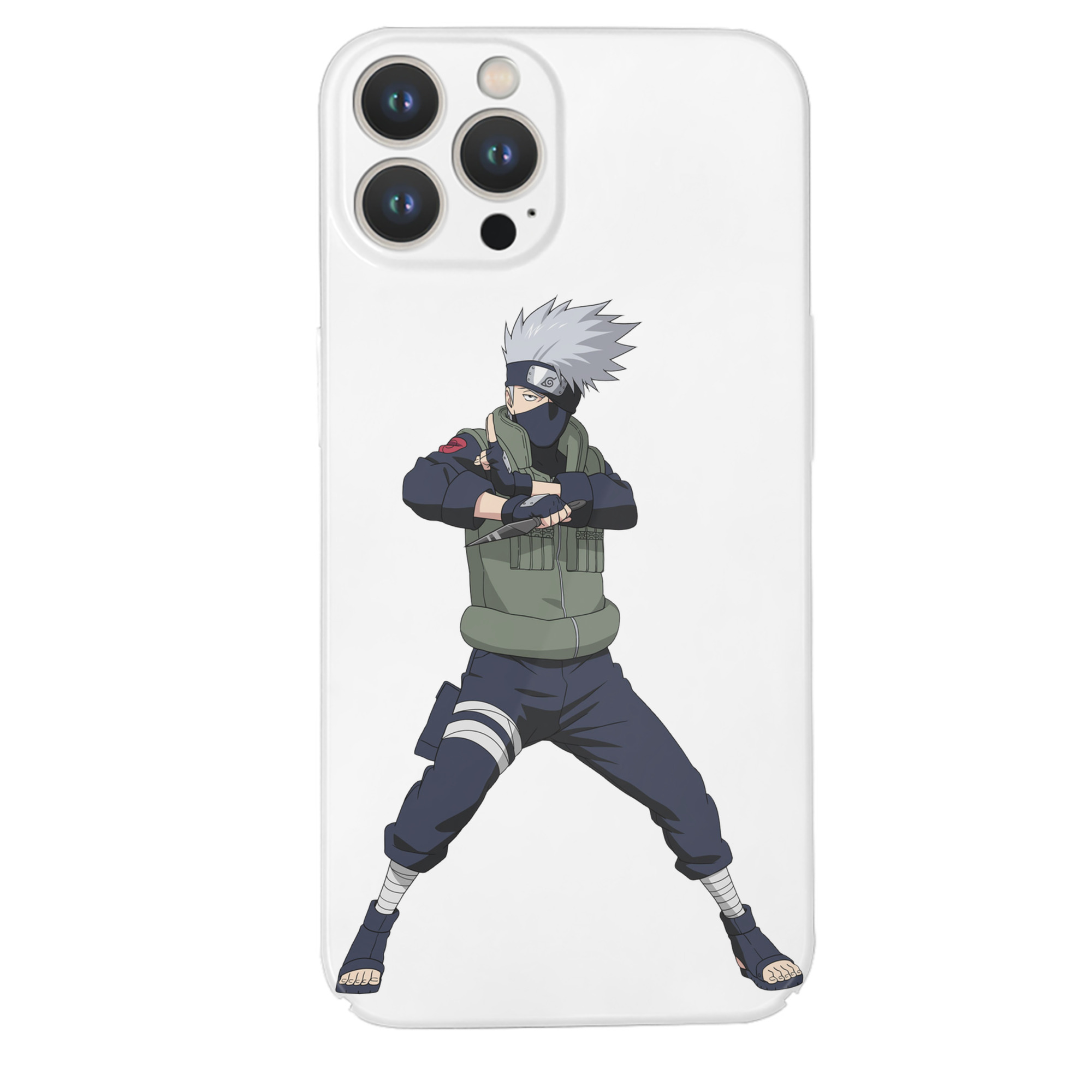 （画像用） NARUTO -ナルト- はたけ カカシ Hatake Kakashi 【iPhone 14シリーズ対応】ハードケース